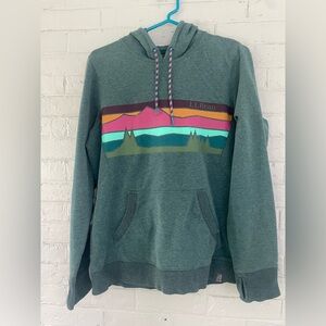 L.L. Bean Women’s Graphic Hoodie size M